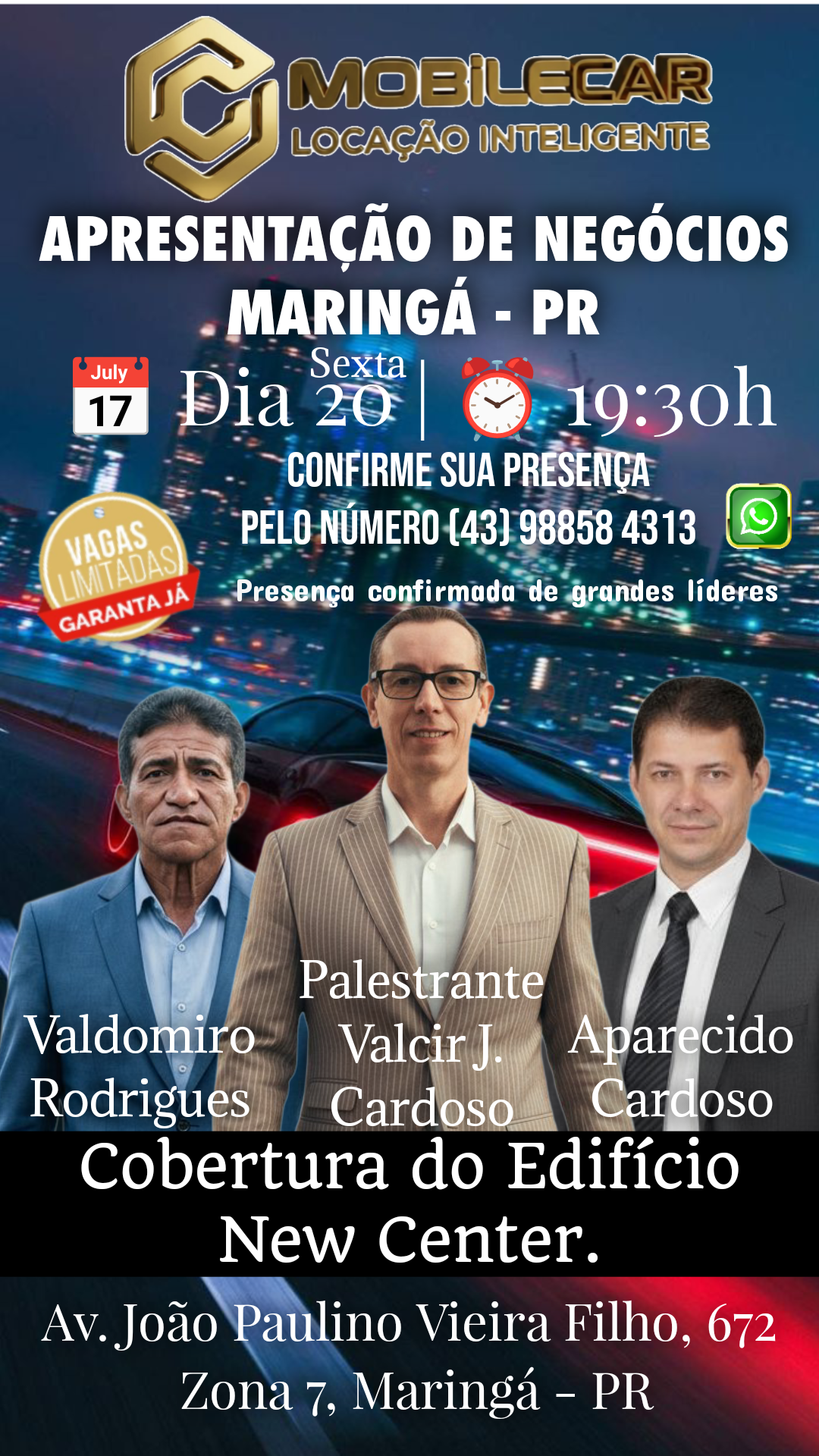 Apresentação de Negócios Maringá 20 02 2026